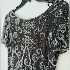 Pizarro Nights Size 6 Chic Black Maxi Dress